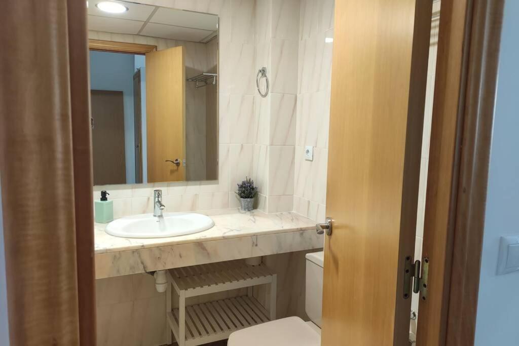 Paradis Salou, centro turístico, WIFI, piscina, vistas al mar Exterior foto