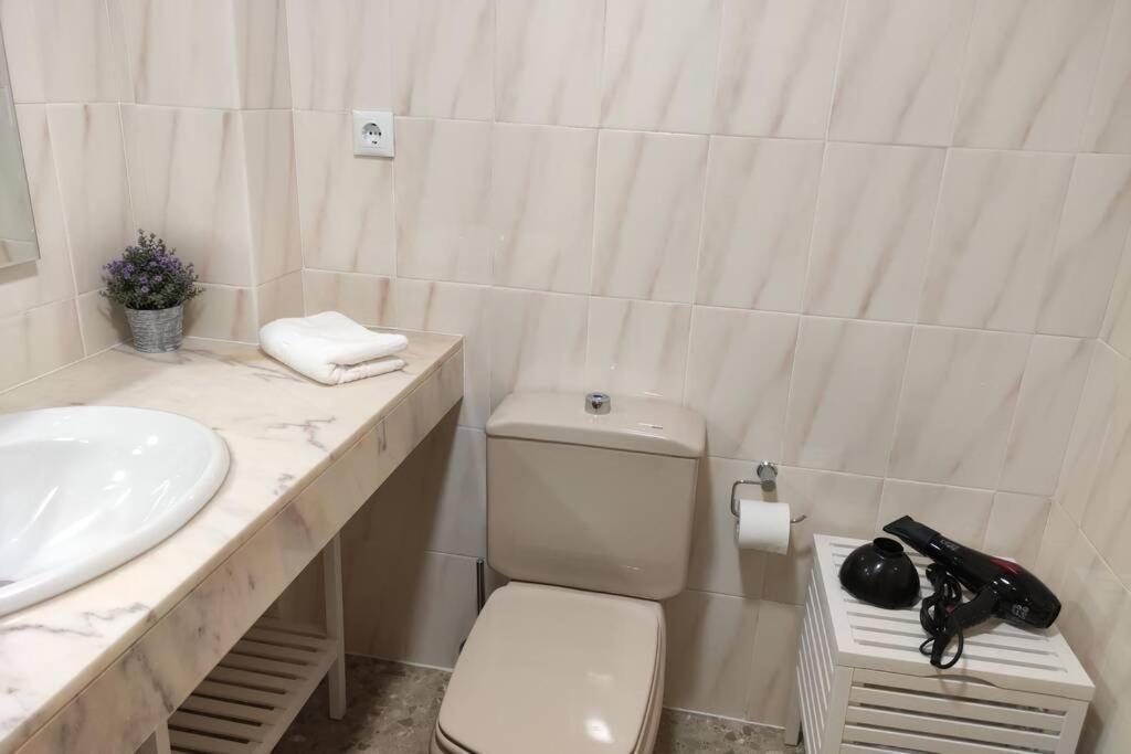 Paradis Salou, centro turístico, WIFI, piscina, vistas al mar Exterior foto